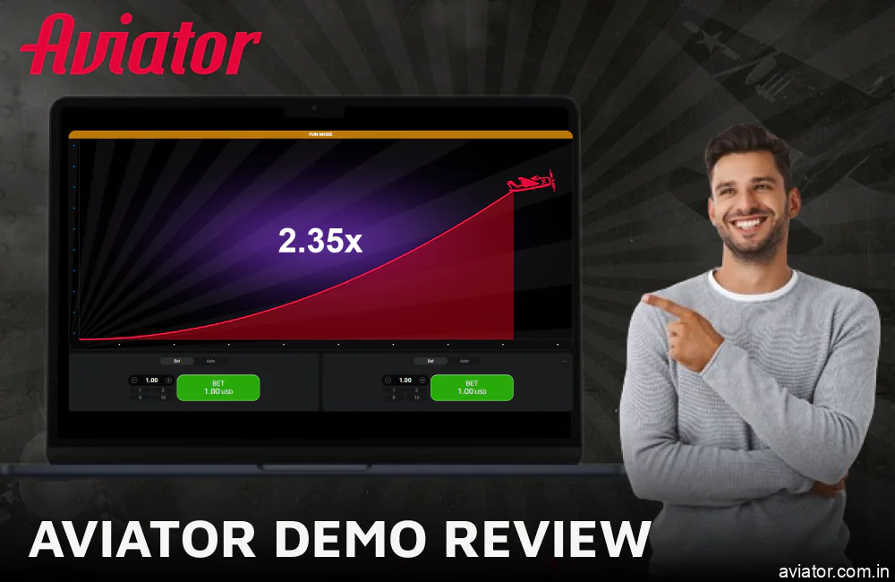 The review of the main features of Aviator demo mode